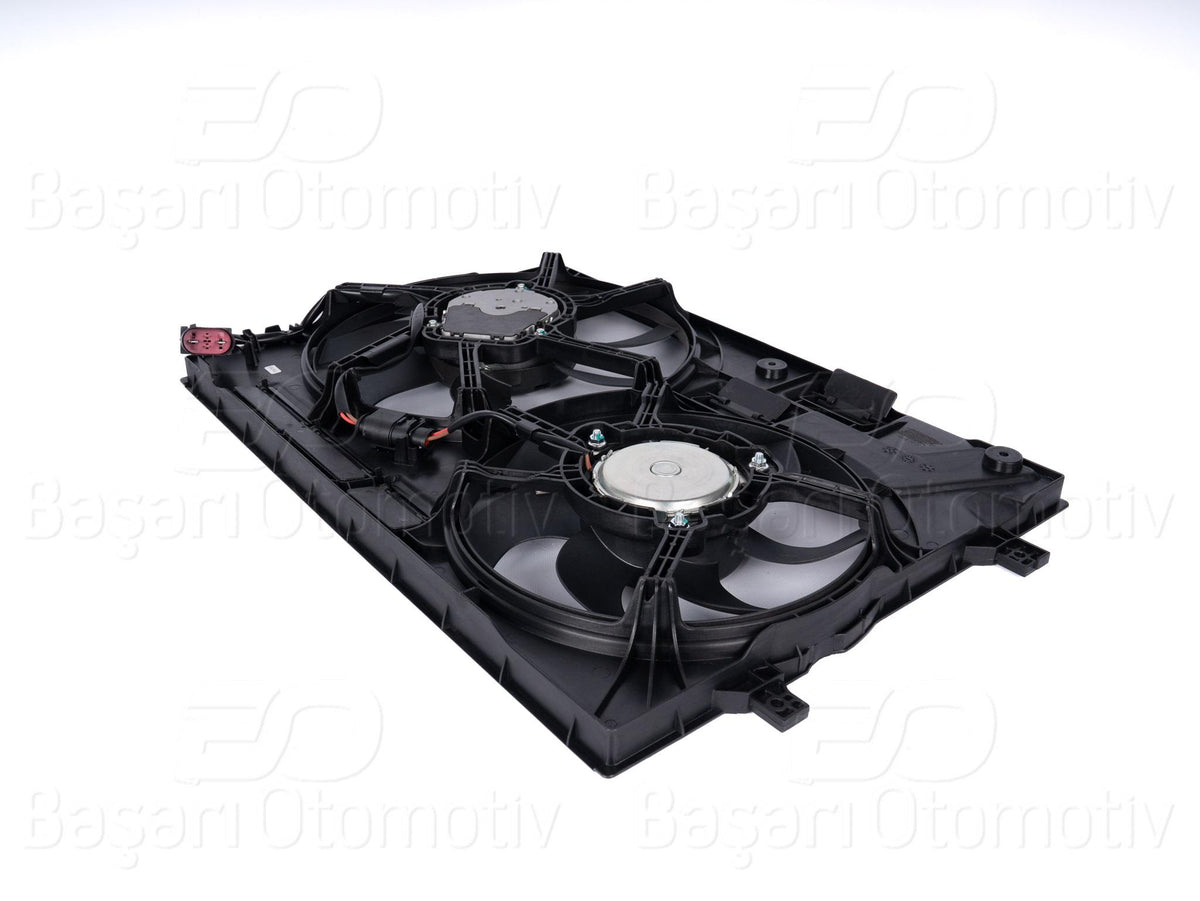 Wisco 1113278-00 Fan Motor Davlı (370 mm + 295 mm-4 Connector) VW Arteon Golf7 7.5 Passat B8.5 Tig — Motors, Pumps & Antennas