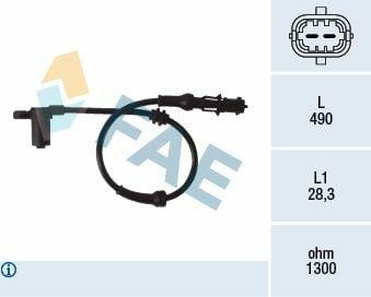 FAE ABS Sensor Front - Wheel Speed Sensor for Corsa — Brake Sensors & ABS