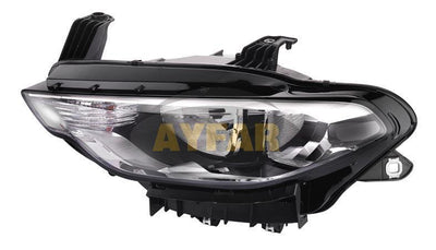 Ayfar 101133 Left Headlight Fiat Egea 2015 - with Motor Black with Frame — Headlights