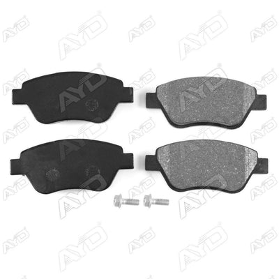 AYD 11-60040C Front Brake Pad Fiat Bravo II Fiorino Panda Stilo 05 > Citroën Nemo 10 > Peugeot Bipper 10 > (Bolt — Brake Pads