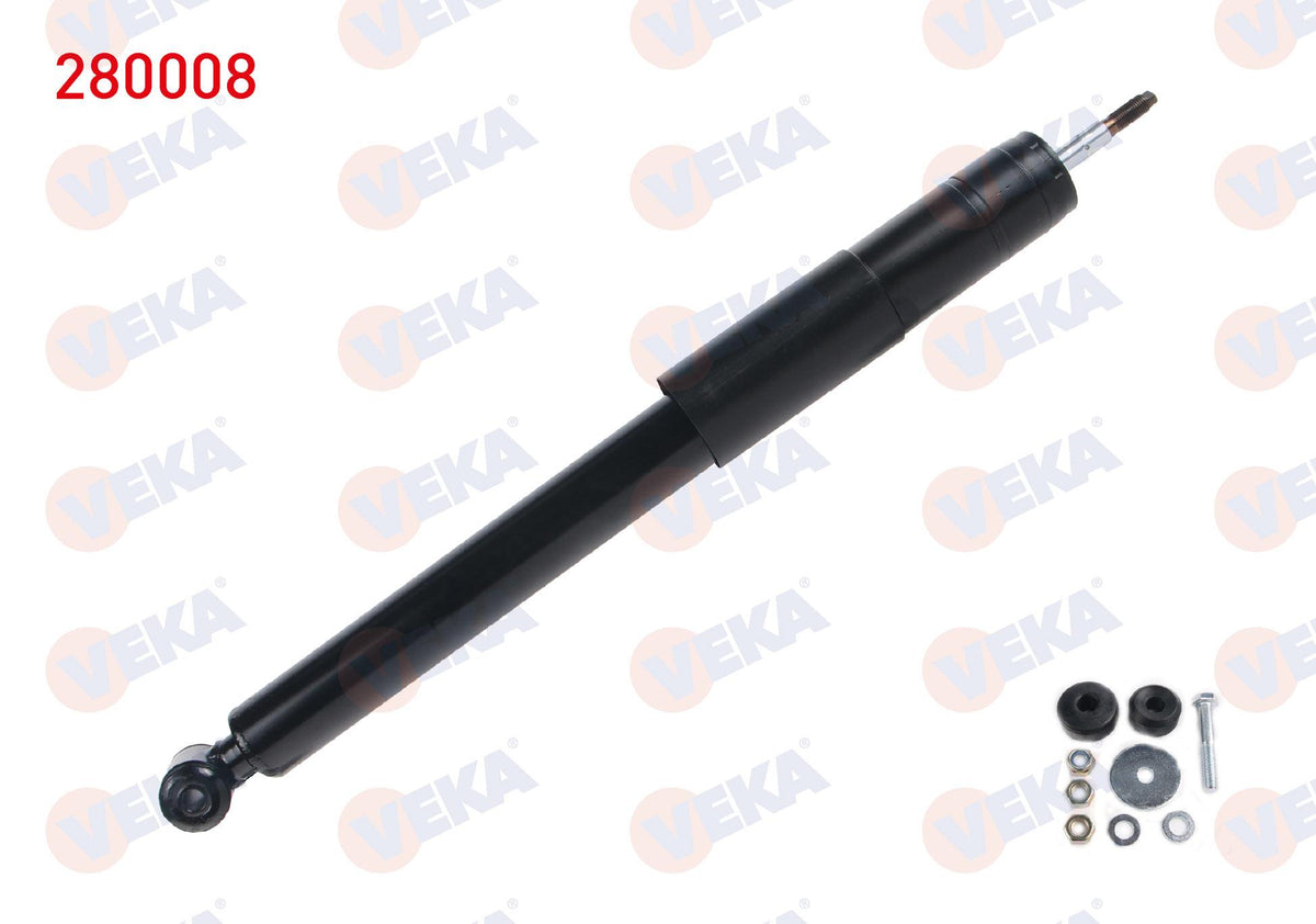 Veka 280008 Shock Absorber Rear Left-Right Gas Charged Mercedes E Series (W124) E 200-E 220-E 320 1993-1995 — Shocks & Struts