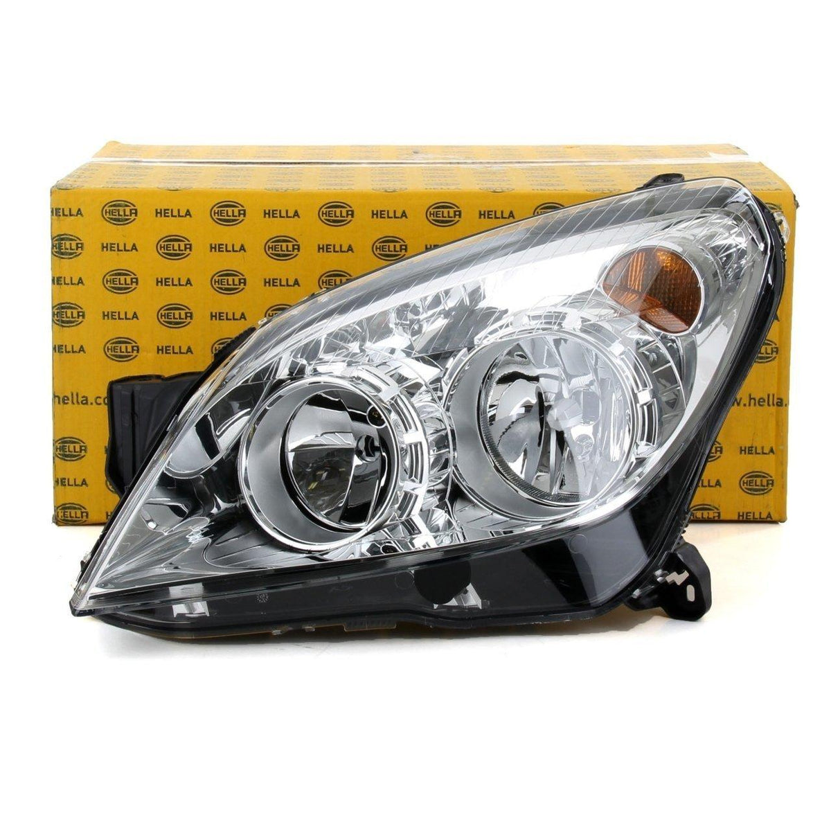 Hella 1EG270370-611 Headlight Left Electric Chrome Opel Astra H 1.2 05-10, 1.4 04-10 and 2 more models — Headlights