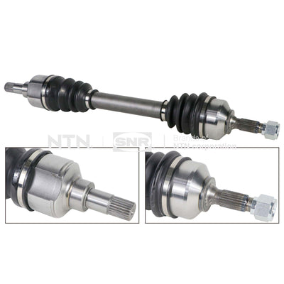 SNR DK59012 Axle Left Complete P206 (Outer Freze:21 Ic Freze:22 Boy:604 — Axles, CV Joints & Boots