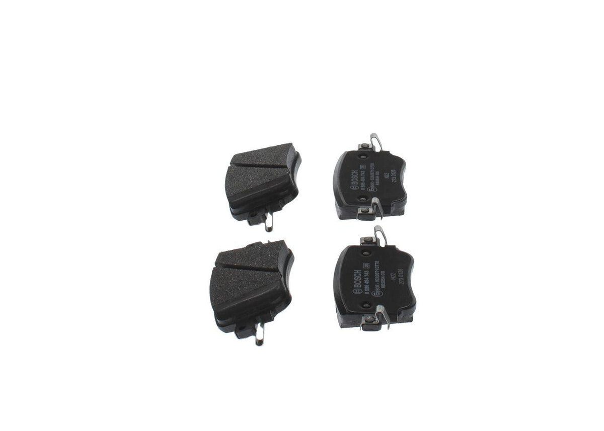 Bosch 0986494743 Brake Pad Rear 15-Caddy-Sharan-Leon-Octavia-A1-Q3 — Brake Pads