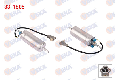 Veka 33-1805 Fuel Pump Kablolu 3 Bar Fiat Albea 1.3 Mjt 2003-2007 / Palio 1.3 Mjt 1996-2005 — Fuel Delivery