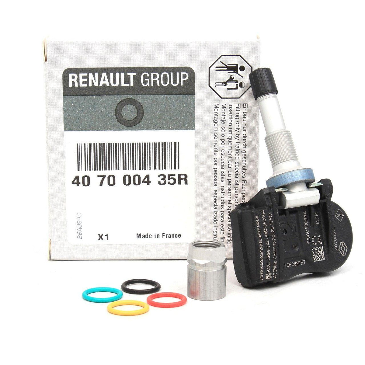 Mais Tire Pressure Sensor for Renault Fluence - Compatible Original Equipment — Vehicle Sensors & Switches