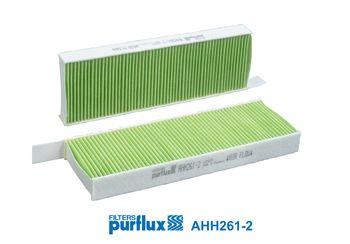 Purflux AHH261-2 Cabin Air Filter Berlingo C4 Picasso P3008 P5008 Tepee Partner 08+ Ca Particulate — Air & Cabin Filters