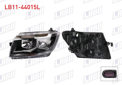 LABO LB11-44015L Headlight Left Volkswagen Crafter 2018-/ Man Tge 2017 — Headlights