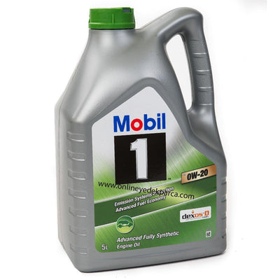 Mobil 1™ ESP x2 0W-20 (5 Litre) Motor Oil (Açık Green Renkli) — Fluids & Chemicals