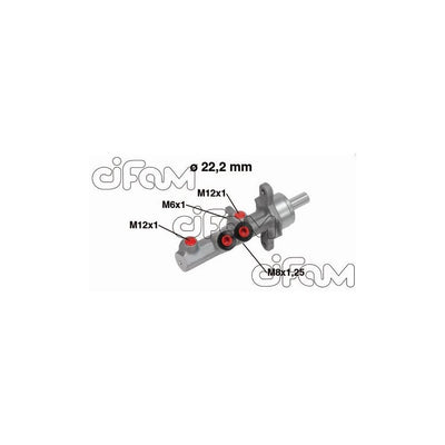 Cifam 202-721 Brake Ana Merkezi Eos 06-15, Golf Plus V 04-13 and 3 more models — Brake Hydraulics