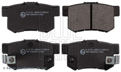 Blue Print ADH24247 Rear Brake Pad Honda Civic/CR-V/Accord/FR-V/Jazz/Swift/SX4/Rover — Brake Pads