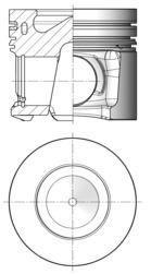 Kolbenschmidt 41494600 Piston Ring Std. BMW (N47, 84 and 2 more models — Pistons & Rotating
