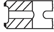 mahle segman std for ford escort 1.3 cvh, ford escort engine components, car repair and maintenance parts MAHLE Segman Std 73.94 mm - Ford Escort 1.3 CVH | Perfect for Car Owners & Mechanics MAHLE Segman Std 73.94 mm Ford Escort 1.3 CVH mahle, ford-escort, engine-parts, mechanics, car-owners, auto-repair, engine-upgrade, segman-set, car-maintenance, ai-generated