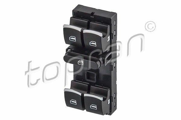 TOPRAN Glass Switch Front Left - 09 Golf VI and More — Switches & Relays