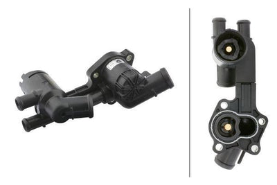 Hella 8MT354777-351 Complete Thermostat VW 1.2 TSI Cbzb Golf VII Polo Ibiza A1 2010- — Water Pump & Thermostat