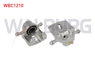 WALBURG WBC1210 Brake Caliper Left Front Piston 54mm Disc 256mm Hyundai Accent III 2005-2010 /Kia Rio II 2005 - 1 Piece