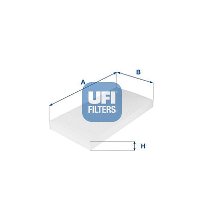 Ufi 53.045.00 Cabin Air Filter Fiat Chroma 05-Corsa C 00-Combo C 01-Tigra 04-Signum 03-/ 9-3 02 — Air & Cabin Filters