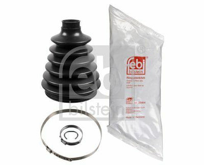 FEBI 17126 CV Joint Boot Set - High-Quality Axle Boot Set for Mercedes — Axles, CV Joints & Boots