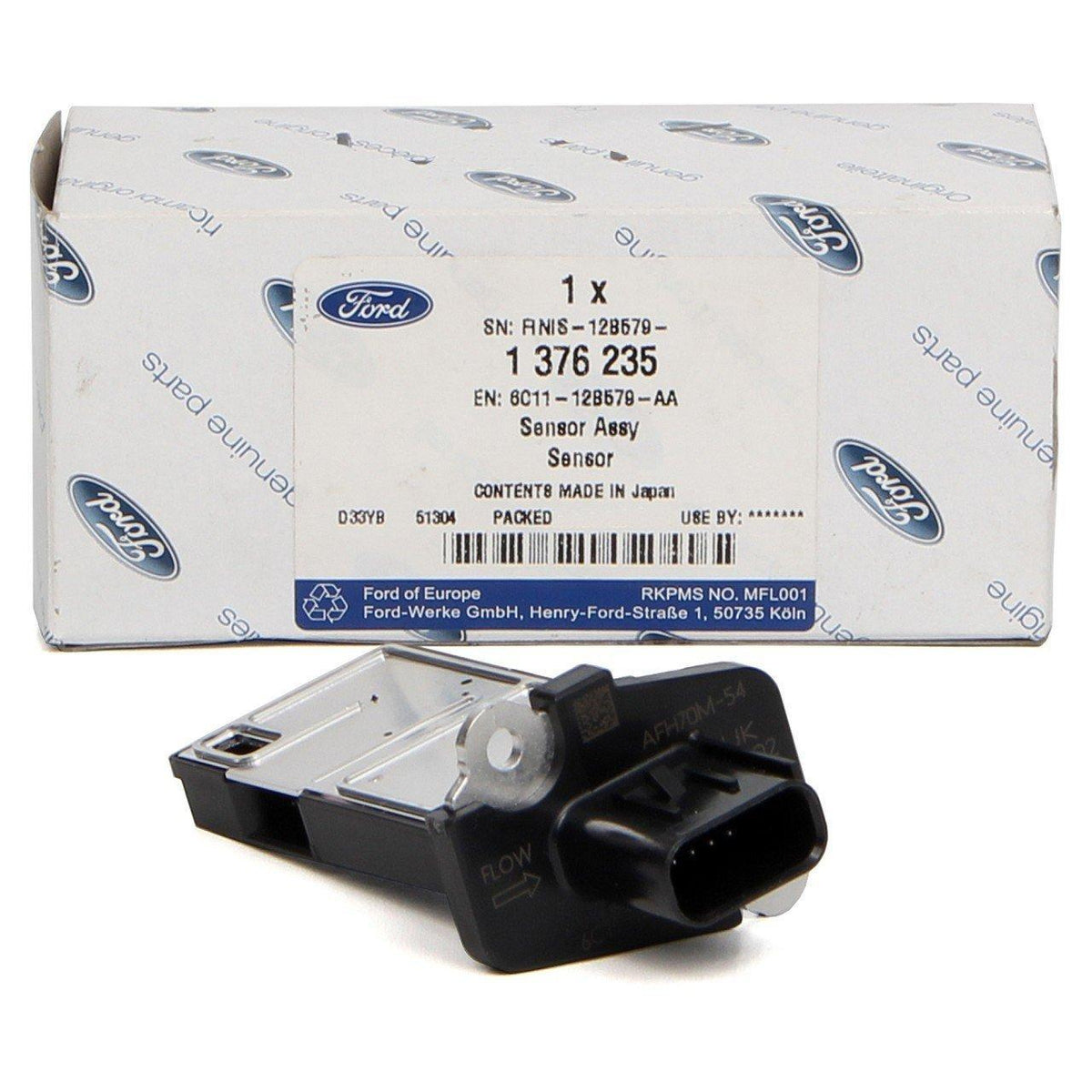 Ford 6C1112B579AA - Connect 1.8 TDCI Air Flow Meter — Engine Management Sensors