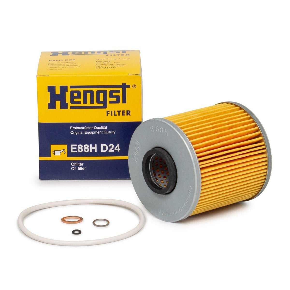 Hengst BMW E30 Oil Filter - Compatible with 316i-318i M40 Motors — Oil Filters