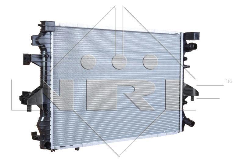 NRF 53795 VW T5 2.5 Axd Radiator Aluminum, 710 mm Length Compatible with Volkswagen — Radiators & Fans
