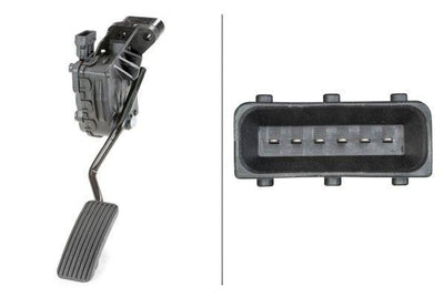 Hella 6PV010946-051 Gas Pedal Astra G /Astra H /Zafira A 1.2-1.2-1.4-1.6-1.7-2.0 — Intake