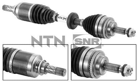 SNR DK55136 Axle Front Left 05-Kangoo 1.5 dCi — Axles, CV Joints & Boots