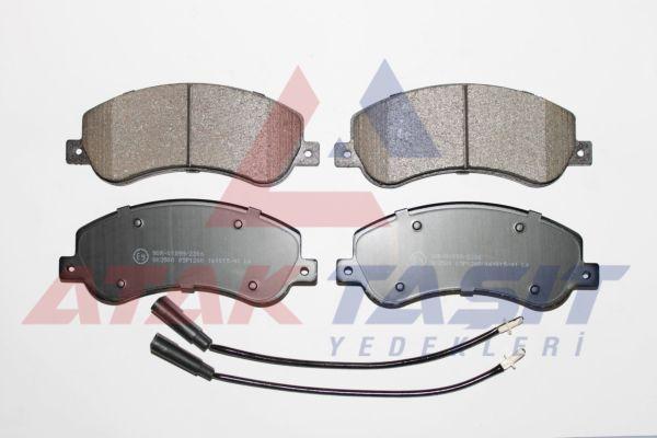 AP 05P1260 Brake Pad Front with Connector Ford Transit (V347) 2.4 TDCi-3.2 TDCi (Rear Wheel Drive) 2006-2014 / T — Brake Pads