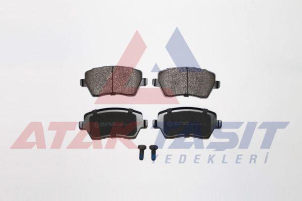 AP 05P867 Brake Pad Front Clio III 1.2i 16V 2005-2012 / Clio III 1.4i 16V 2005-2012 / Clio III 1.5 dCi 2005-2012 — Brake Pads