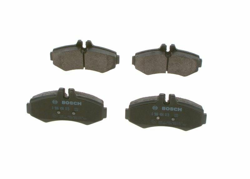 BOSCH Brake Pad Set 0986494013 - Low-Metallic, Quiet Performance for Sprinter & Vito — Brake Pads