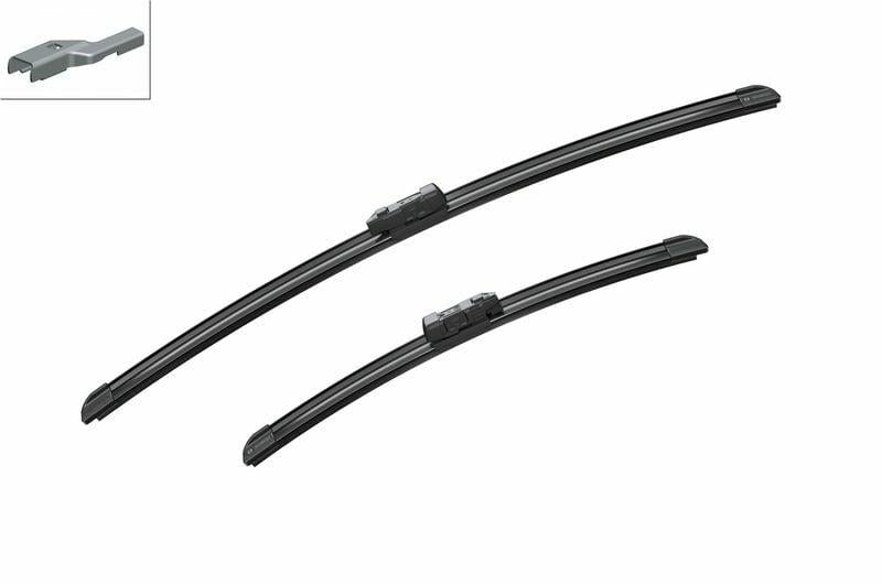 BOSCH Aerotwin Wiper Blade Set - 57 cm & 38 cm for Left-Hand Drive Vehicles — Wipers