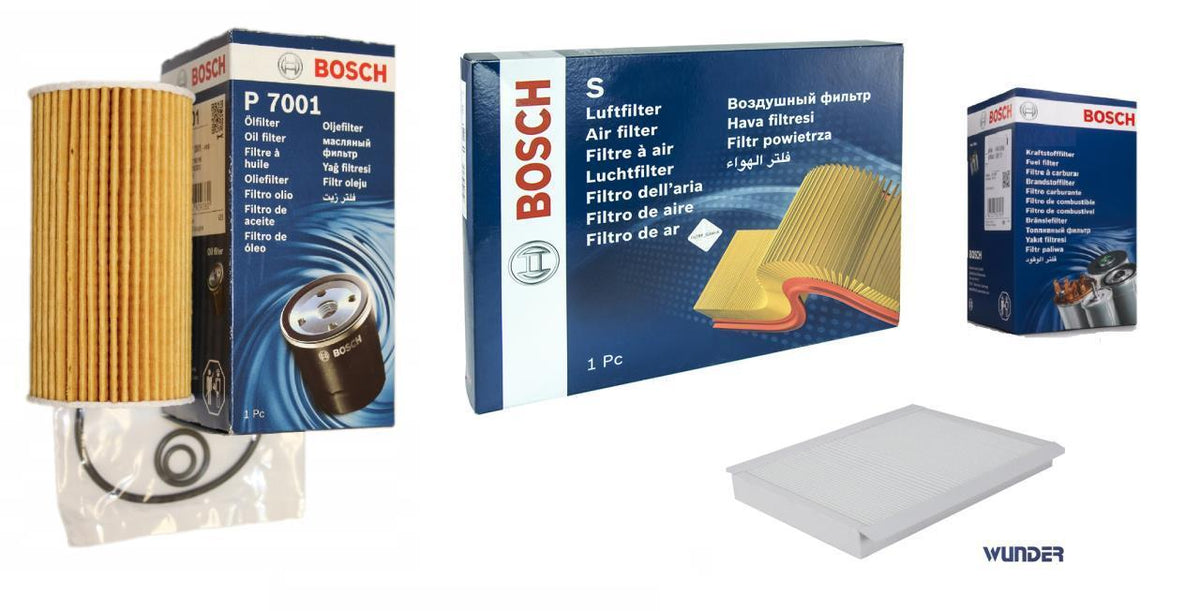 Bosch Mercedes Benz Sprinter W906 Euro 4 Maintenance Filter Set - Complete Set — Maintenance & Service Kits