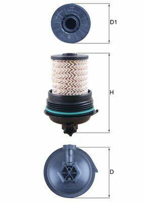 MAHLE KX480 Fuel Filter - 16-Megane IV & Talisman — Fuel Delivery