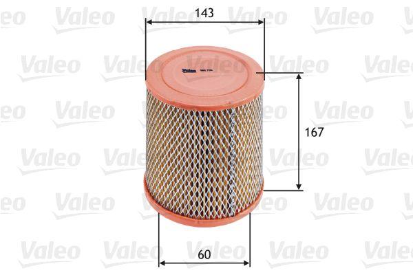 Valeo 585726 Air Filter (Chrysler Neon II 1.6 / 2.0) — Air & Cabin Filters
