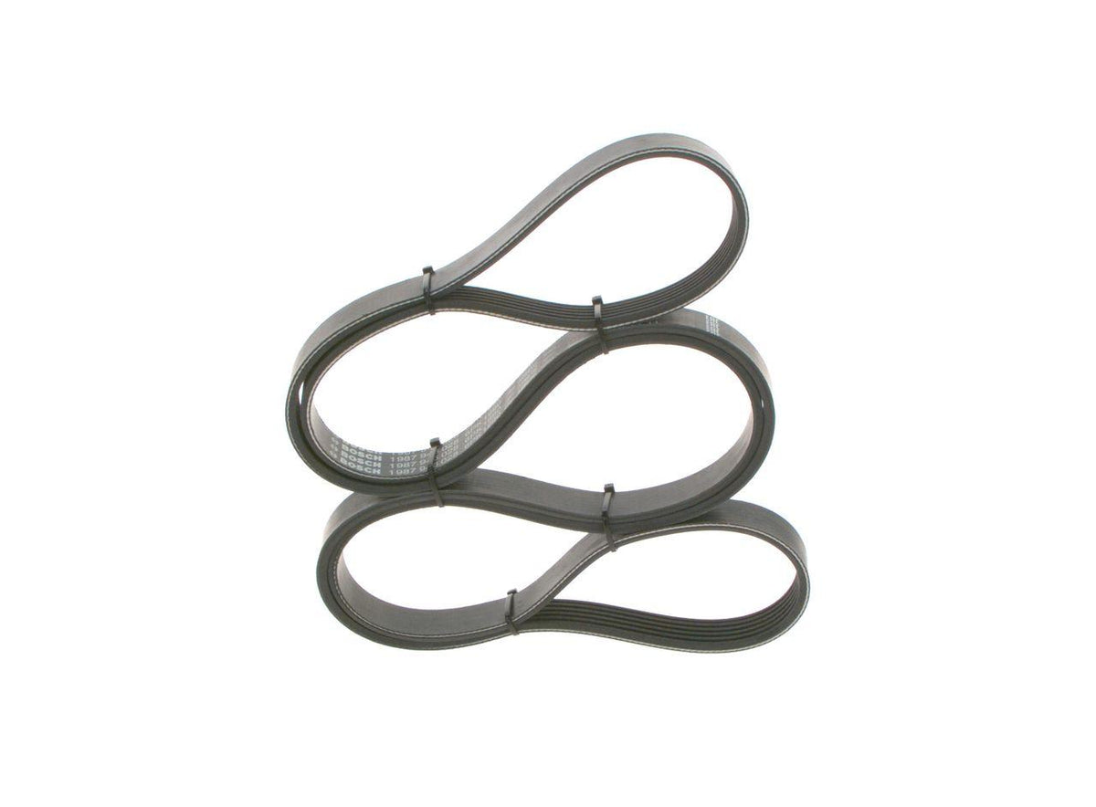 Bosch 1987946028 V Belt 05-1-Series (E81-E87) 3-Series (E90-E91) 5-Series (E60-E61) X1 (E84) X3 (E83) X5 (E70) 6Pk199 — Belts