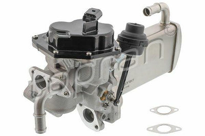 TOPRAN 117516 EGR Valve Cooler - Electric, 5-Pin Connector, VW Transporter — Emission Control
