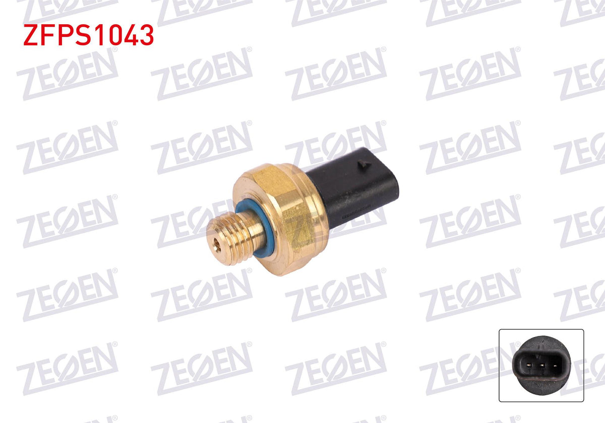 Zegen ZFPS1043 Fuel Pressure Sensor BMW 3 Series (F30) 316 i 2012-2016 / F20 116 i 2011-2015 / C — Vehicle Sensors & Switches
