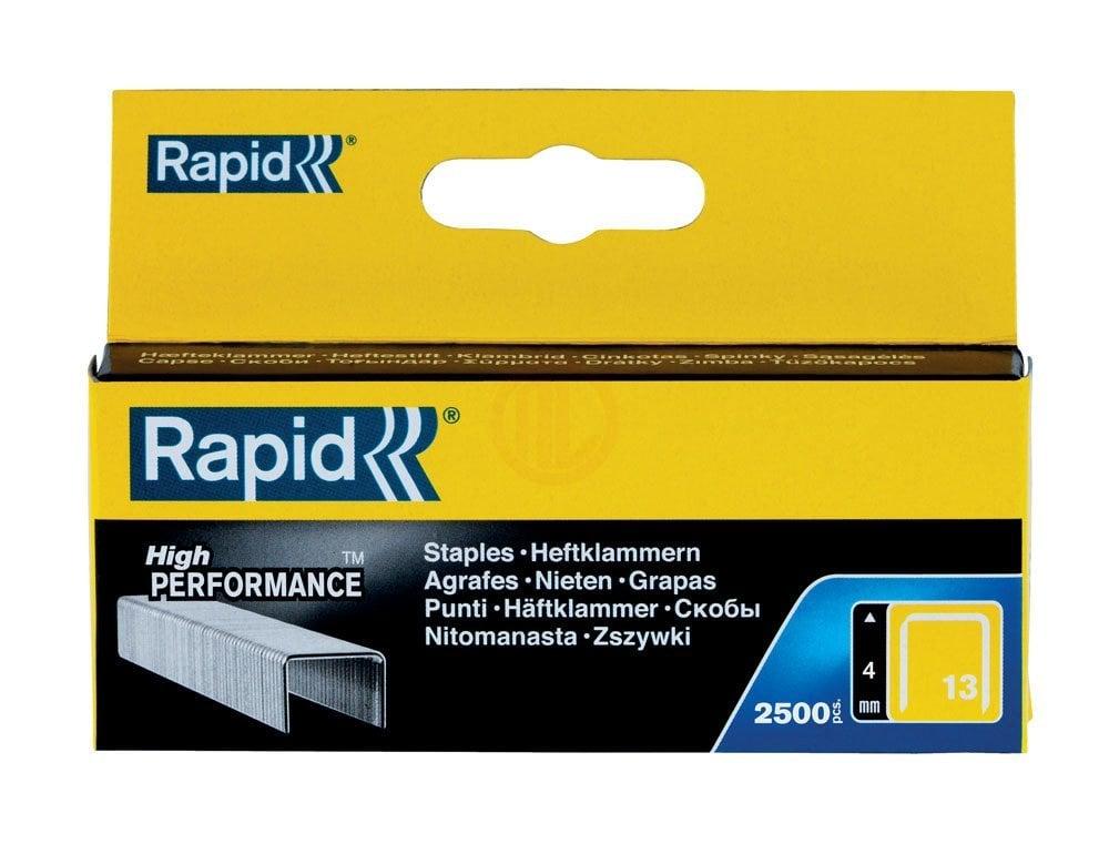 Rapid 11825725 Staples Series 13, 4 mm, Galvanized (1 pack/2500 pcs)