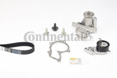 Continental CTAM CT881WP1 - Timing Belt & Water Pump Set for Ford Focus & Fiesta 1.4-1.6 16V — Water Pump & Thermostat