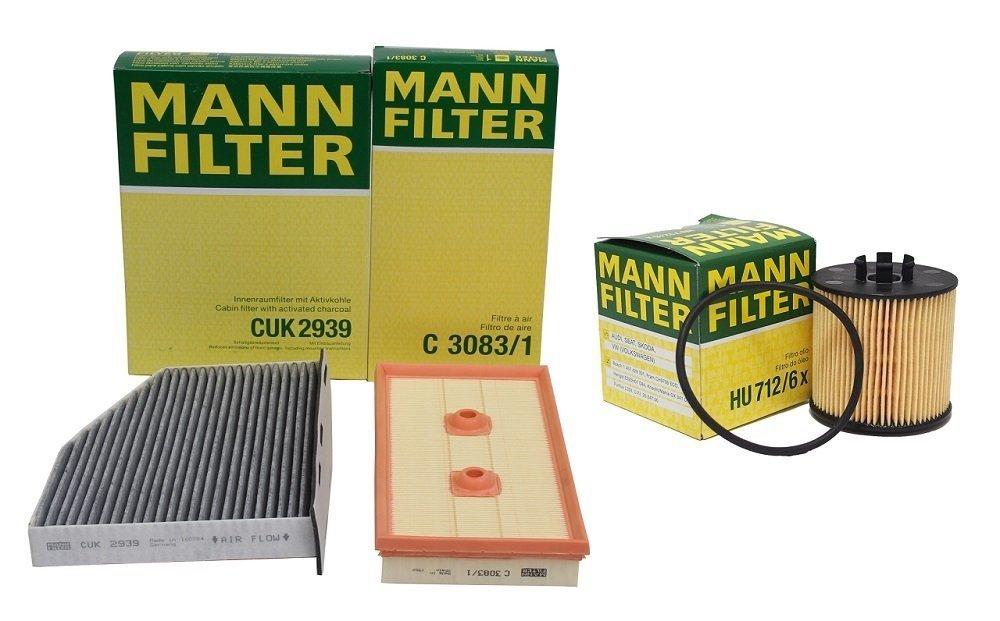 Mann Volkswagen Jetta 2006-2010 Model 1.6 FSI (BLF) Motor Scheduled Service Set