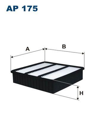 Filtron AP175 Air Filter Lancer 03-07 Outlander 03-10 — Air & Cabin Filters