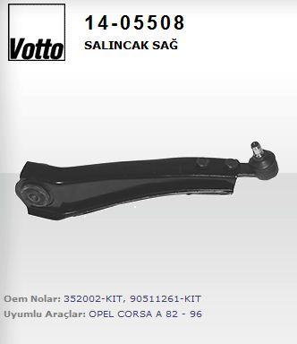Votto 14-05508 14.05508 /Control Arm Right Rtl (Opel: Corsa B 93 -) — Control Arms & Ball Joints