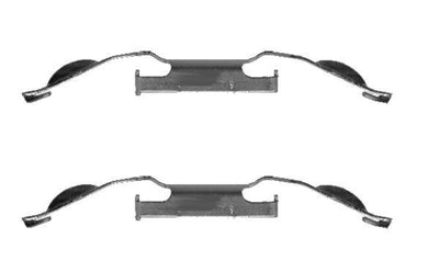 Hella Pagid 8DZ355201-271 Brake Pad Sheet Metal BMW E36 /46 /87 /90 Front Long with Hook — Brake Pads