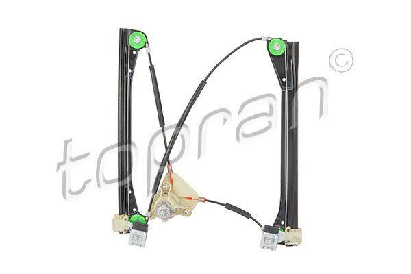 TOPRAN Window Regulator Front Right - Manual Crank for 02-10 Polo — Motors, Pumps & Antennas