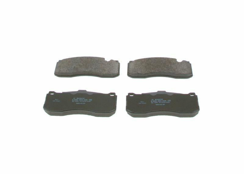 BOSCH Brake Pads - Low-Metallic, ECE-R90 Certified for Series 1 & 3
