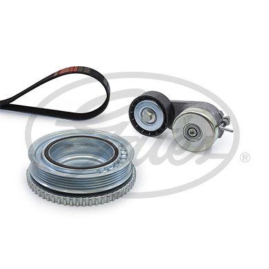 Gates K065PK1148 V-Ribbed Belt Set Egea 1.4 Bravo II 1.4 T-Jet Grande Punto Panda 1.4 Giulietta MiTo Delta III Ypsilon