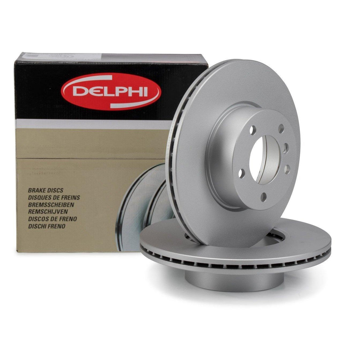 Delphi Front Brake Disc Set - BMW E92 320d 330d — Brake Rotors & Drums