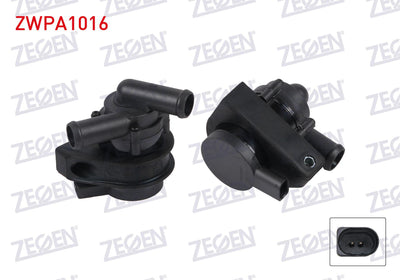 Zegen ZWPA1016 Auxiliary Water Pump Volkswagen Touareg (7La) 2.5 Rs TDI 2002-2010 / — Water Pump & Thermostat