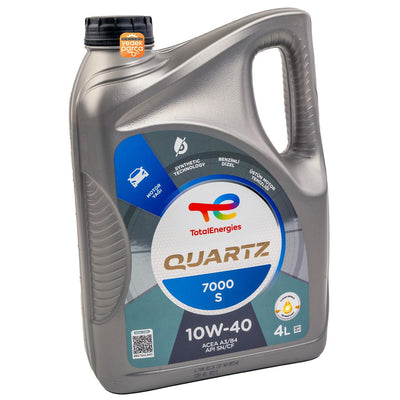 Total 172147 10W40 Quartz 7000 4 Litre Motor Oil — Fluids & Chemicals