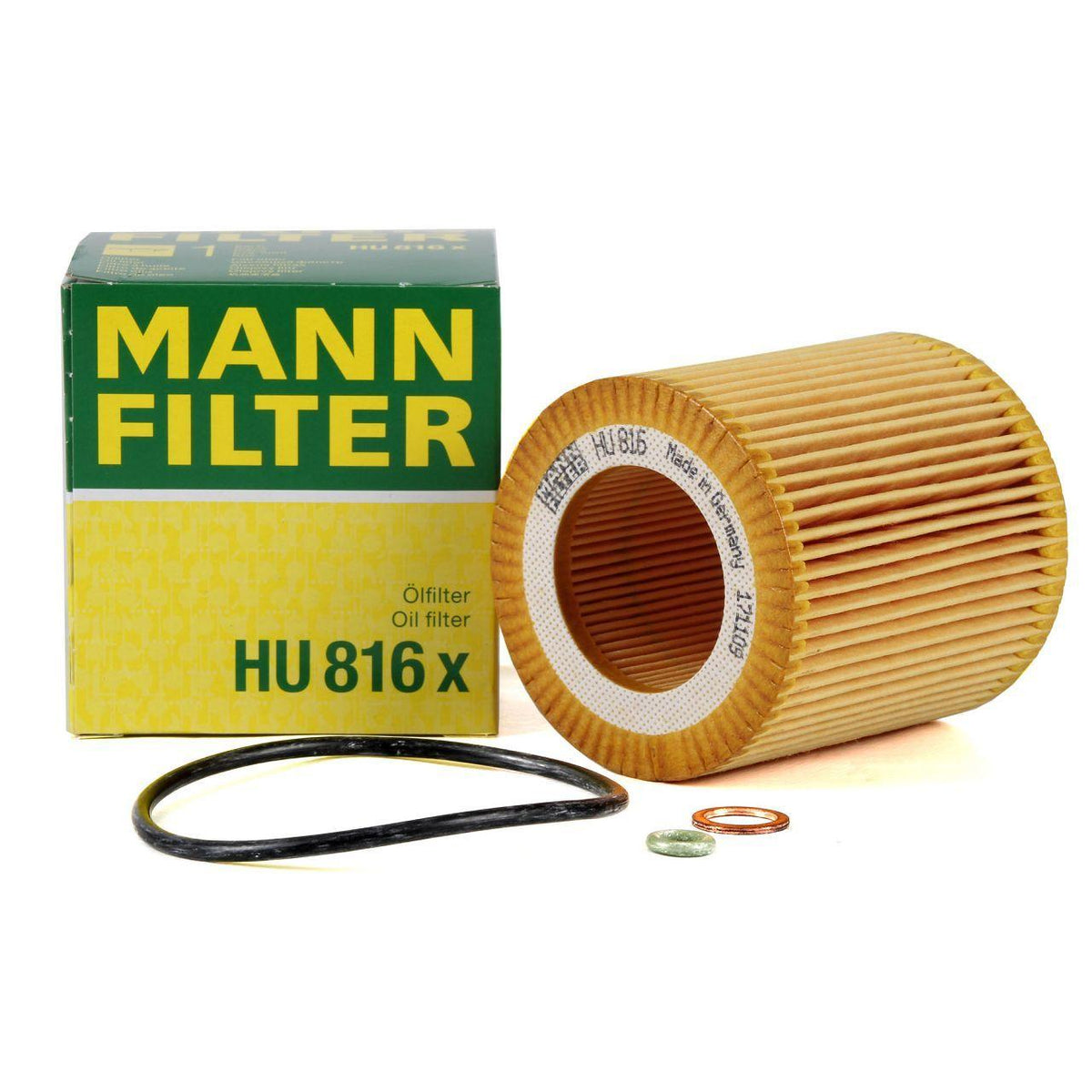 Mann HU816X Oil Filter - Compatible with BMW E60 525i 530i — Oil Filters